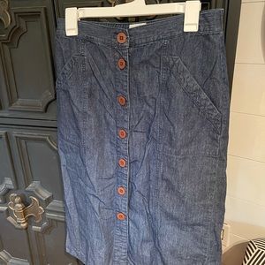 Denim skirt-Medium